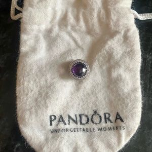 Pandora Amethyst Charm
